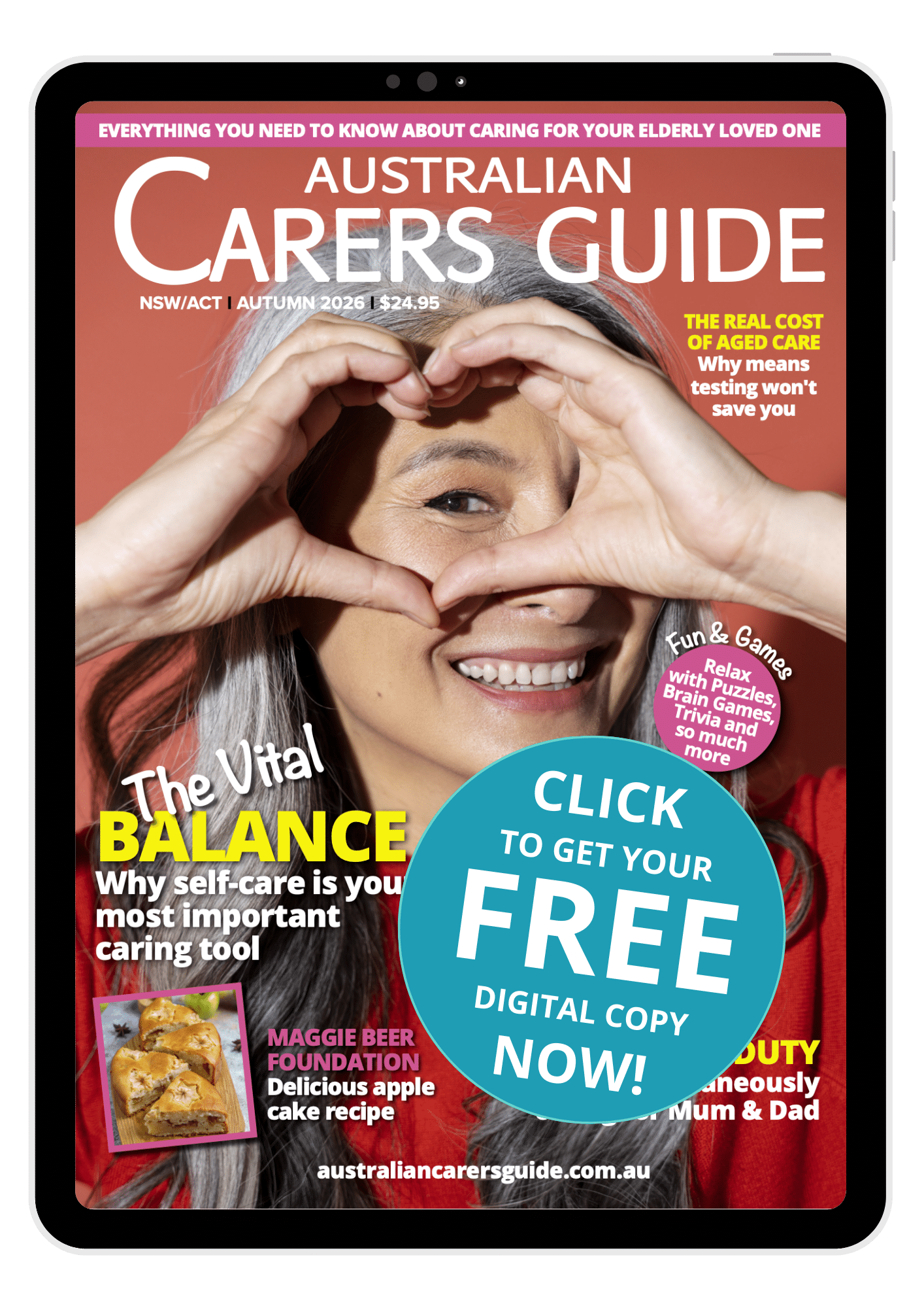 Autumn 26 NSW Click iPad cover